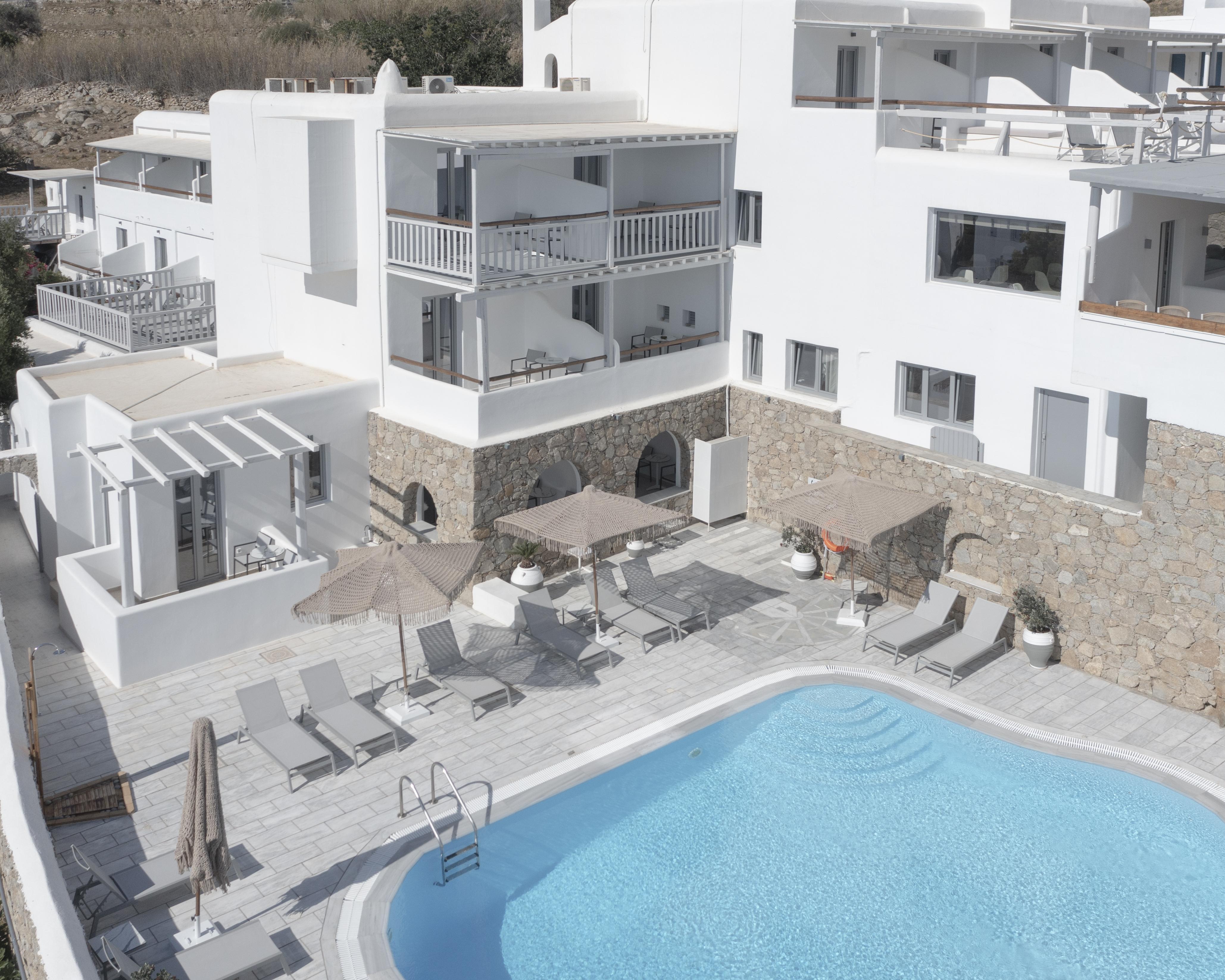 Mykonos Essence Adults Only Hotel Ornos  Bagian luar foto
