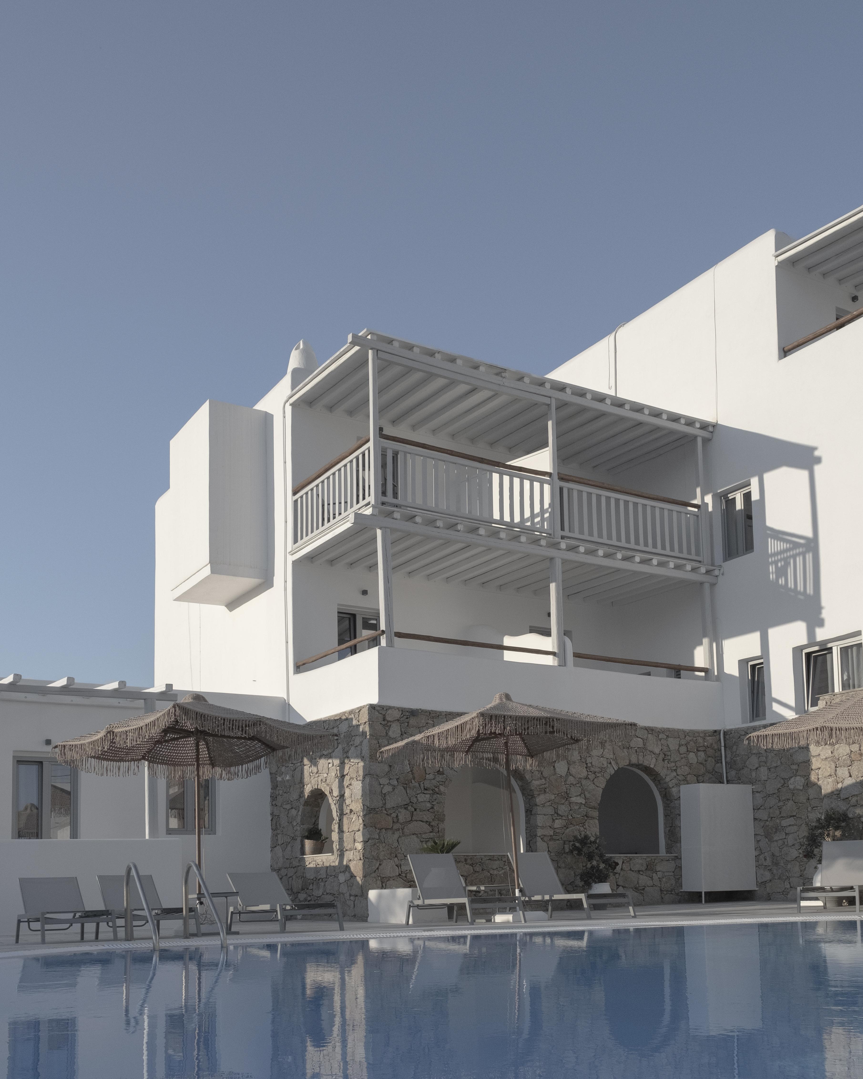 Mykonos Essence Adults Only Hotel Ornos  Bagian luar foto